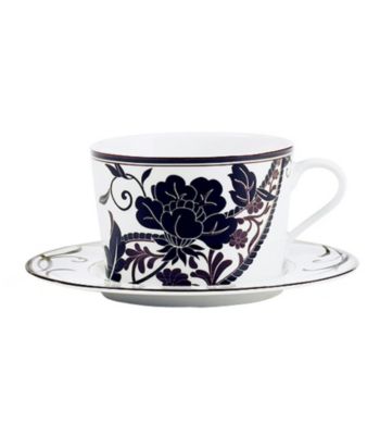 Mikasa® Cocoa Blossom Large Cappuccino Cup & Saucer