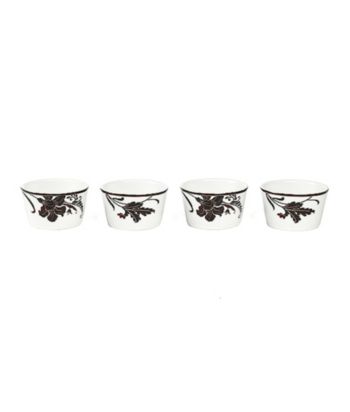 Mikasa® Cocoa Blossom Set of 4 Ramekins