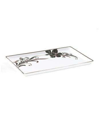 Mikasa® Cocoa Blossom Rectangular Tray