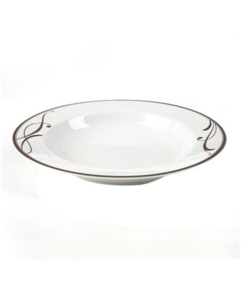 Mikasa® Cocoa Blossom Rim Soup Bowl