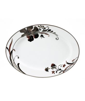 Mikasa® Cocoa Blossom Oval Platter