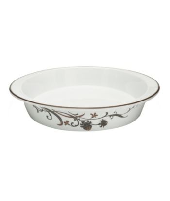Mikasa® Cocoa Blossom Pie Dish