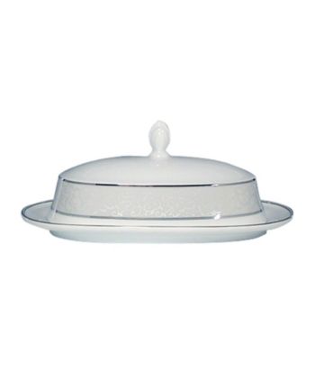 Mikasa® Parchment Covered Butter Dish