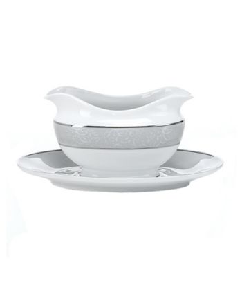 Mikasa® Parchment Gravy Boat & Saucer