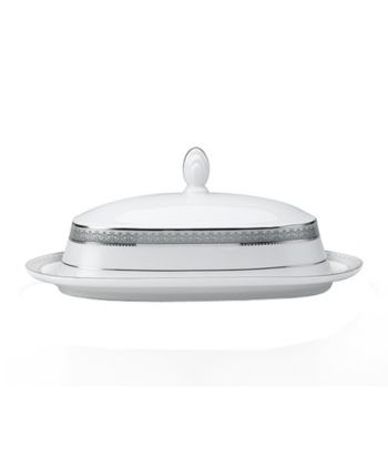 Mikasa® Platinum Crown Covered Butter Dish