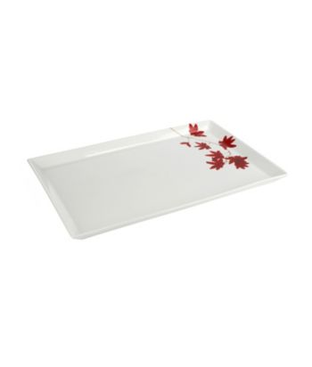 Mikasa® Pure Red Rectangular Tray - Large