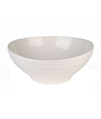 Mikasa DJ100250 Swirl White Vegetable Bowl