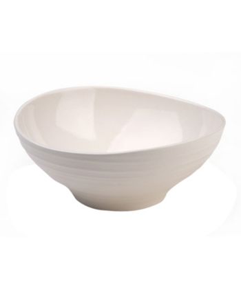 Mikasa Swirl White Cereal Bowl