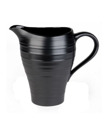 Mikasa® Swirl Black Pitcher