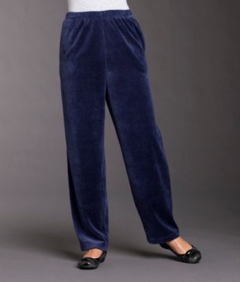 Breckenridge® Pull-on Velour Pants