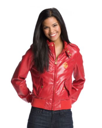 Dereon Juniors' Member's Only Jacket - Lipstick