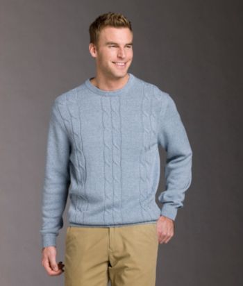 Lyle & Scott Men's Cable Sweater
