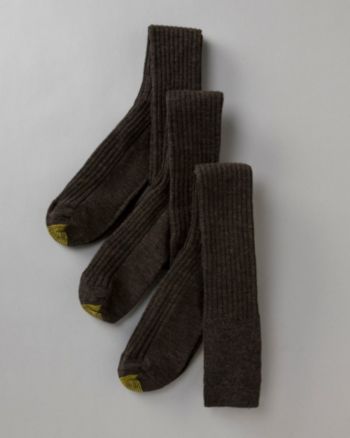 GOLD TOE® Men's 3-Pack Over the Calf Windsor Wool Socks