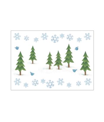 Blonder Home Accents® Blue Snowmen Placemat