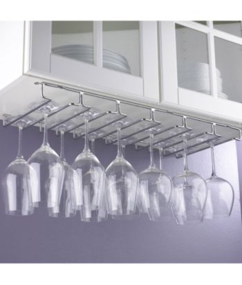 Wine Enthusiast Large Under Cabinet Stemware Rack