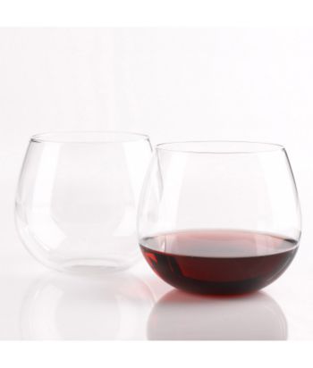 Wine Enthusiast Set of 2 U Pinot Noir Wine Tumblers