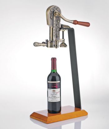 Wine Enthusiast Legacy Corkscrew with Stand