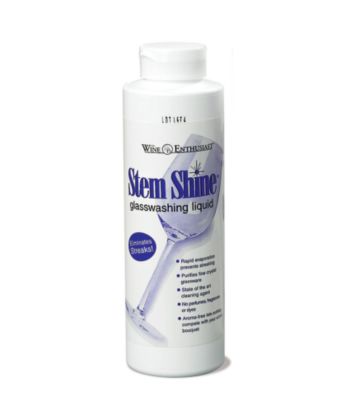 Wine Enthusiast Stem Shine Wine Glass Cleaning for Hand Washing