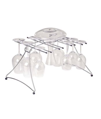 Wine Enthusiast Large Folding Decanter & Wine Glass Dryer
