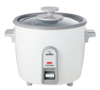 Zojirushi Rice Cooker/Steamer 0.6 Liter - White