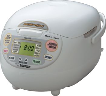Zojirushi Neuro Fuzzy Rice Cooker & Warmer - Premium White