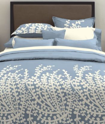 Branches French Blue Mini Duvet Set by City Scene™