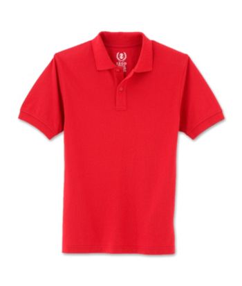 Izod® Boys' 4-20 Red Short Sleeve Polo