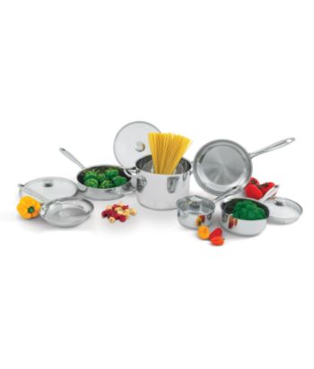 Wolfgang Puck® 10-pc. Stainless Steel Cookware Set