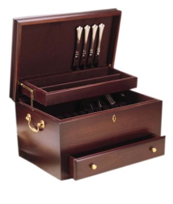 Reed & Barton® Charleston Mahogany Flatware Chest