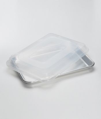 NordicWare Baker's Quarter Sheet Cake Baking Pan with Lid