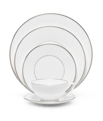 Jasper Conran Platinum Bone China 5-pc. Place Setting