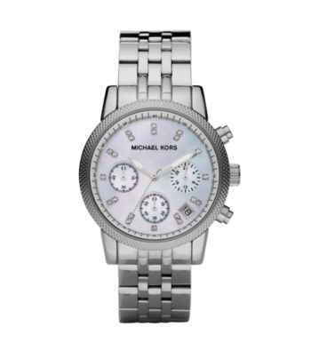 Michael Kors® Women's Ritz Watch - Silver
