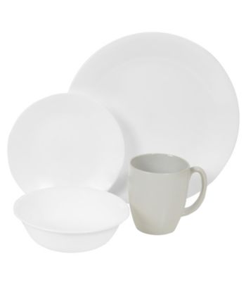 Corelle® Livingware Winter Frost White 16-pc. Dinnerware Set
