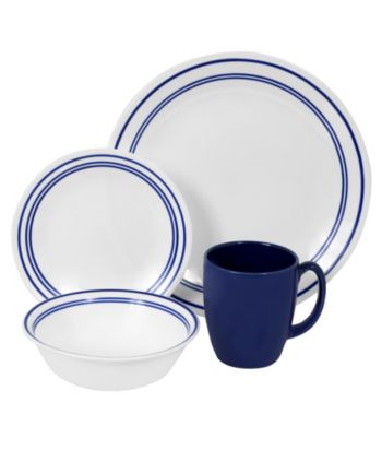 Corelle® Livingware Classic Café Blue 16-pc. Dinnerware Set