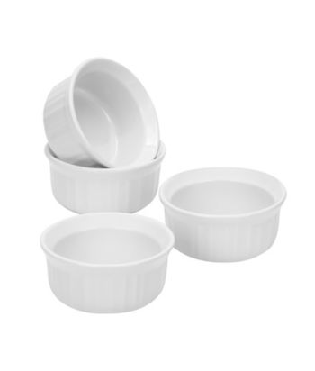 CorningWare® French White® 4-pc. Ramekin Set - 7-oz. Size