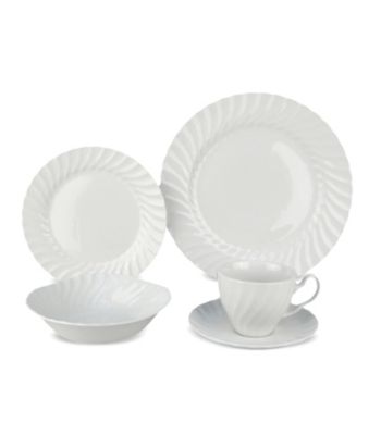 Johnson Brothers Regency White 20-Piece Dinnerware Set