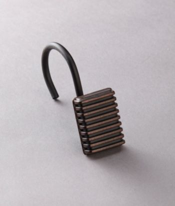 Croscill® Bronze Shower Curtain Hooks