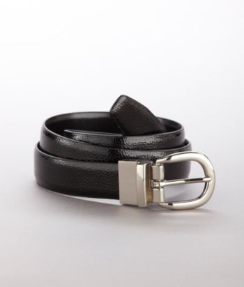 Rolfs® 28mm Reversible Patent to Solid Belt - Black