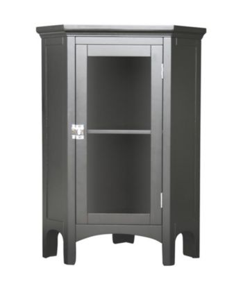 Elegant Home Fashions® Madison Avenue Corner Floor Cabinet - Dark Espresso