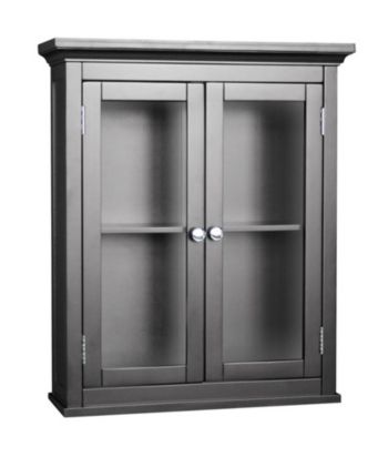 Elegant Home Fashions® Madison Avenue 2-Door Wall Cabinet - Dark Espresso
