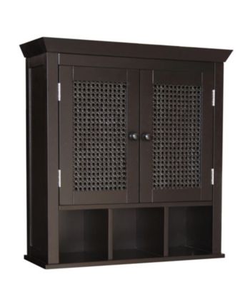 Elegant Home Fashions® Savannah 2-Door Wall Cabinet with Cubbies