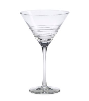 Mikasa® Swirl Clear Martini Glass