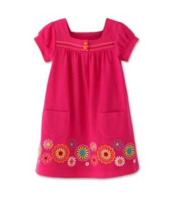 Carter's® Girls' 2T-6x Knit Jersey Dress - Pink
