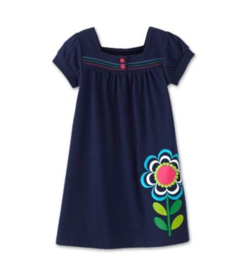 Carter's® Girls' 2T-6x Knit Jersey Dress - Navy