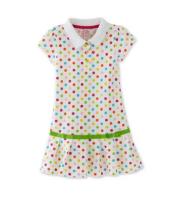 Carter's® Girls' 2T-6x Polo Dress - White