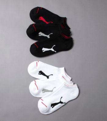 PUMA® Men's 3-Pack Athletic No Show Socks