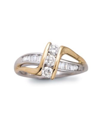 .50 ct. t.w. Three Diamond Ring