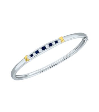 Ruby and Diamond Bangle