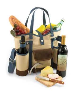 Picnic Time Wine Country Tote