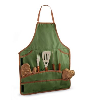 Picnic Time BBQ Apron Tote